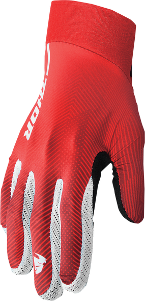 THOR Agile Tech Gloves - Red/Black - Large 3330-7198