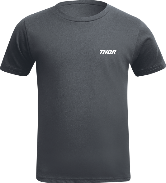 THOR Youth Whip T-Shirt - Charcoal - XS 3032-3597