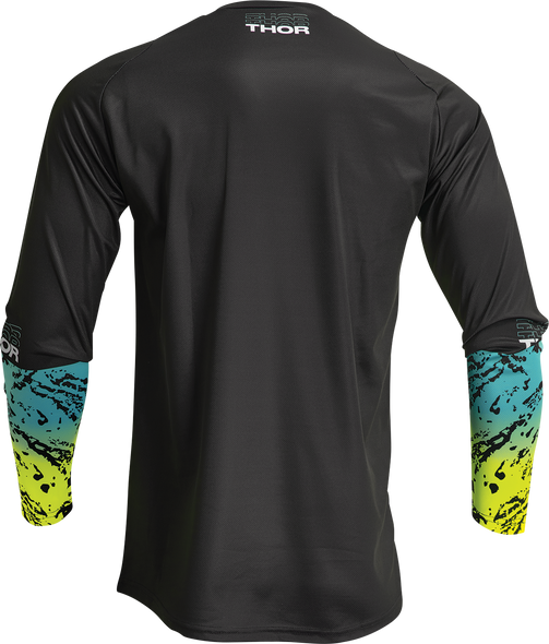 THOR Sector Atlas Jersey - Black/Teal - 3XL 2910-7058