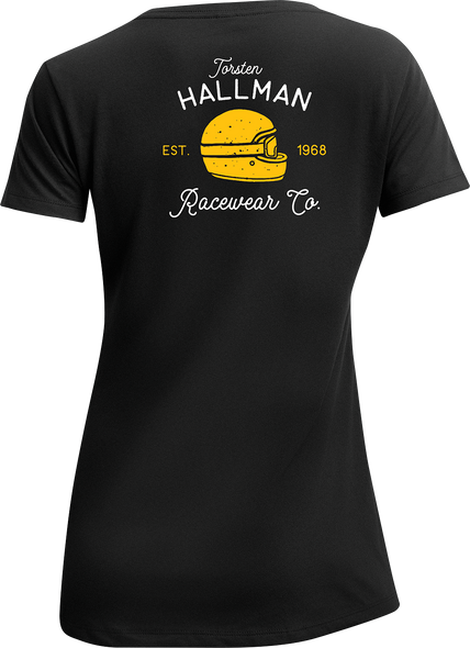 THOR Women's Hallman Garage T-Shirt - Black - Small 3031-4130