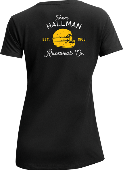 THOR Women's Hallman Garage T-Shirt - Black - Medium 3031-4131