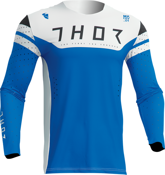 THOR Prime Rival Jersey - Blue/White - Large 2910-7024