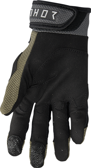 THOR Terrain Gloves - Army/Charcoal - Large 3330-7288