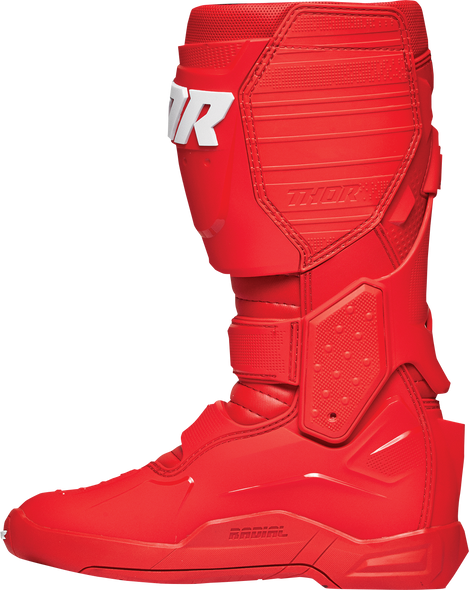 THOR Radial Boots - Red - Size 9 3410-2738