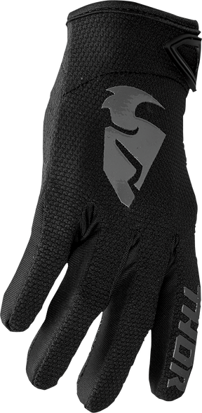 THOR Youth Sector Gloves - Black/Gray - 2XS 3332-1728