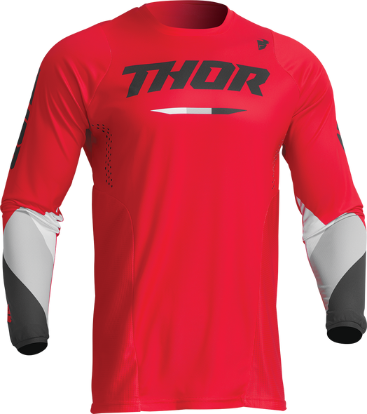 THOR Youth Pulse Tactic Jersey - Red - 2XS 2912-2203