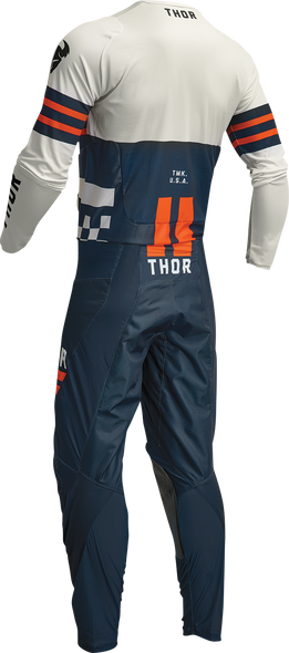 THOR Youth Pulse Combat Jersey - Midnight/White - Large 2912-2189