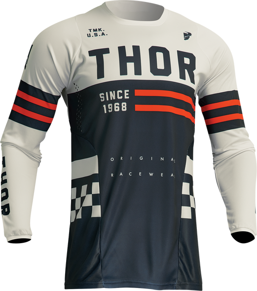 THOR Youth Pulse Combat Jersey - Midnight/White - XS 2912-2186
