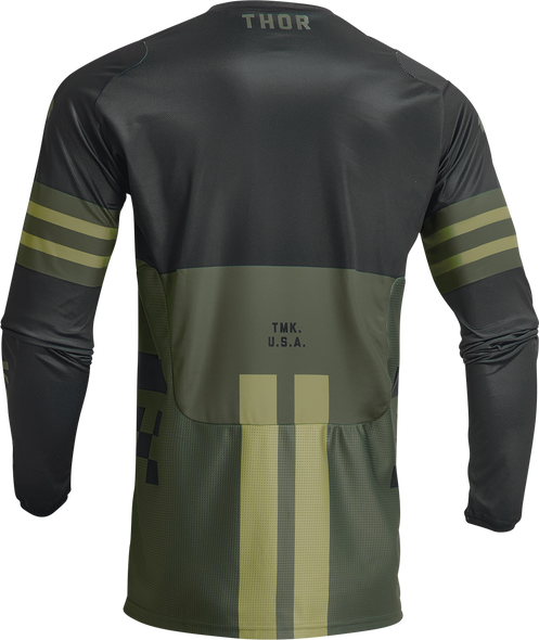 THOR Youth Pulse Combat Jersey - Army - Large 2912-2183