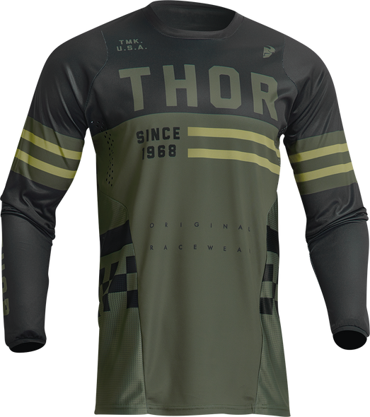 THOR Youth Pulse Combat Jersey - Army - Small 2912-2181