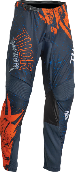 THOR Youth Sector Gnar Pants - Midnight/Orange - 20 2903-2220