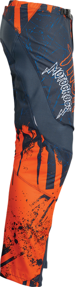 THOR Youth Sector Gnar Pants - Midnight/Orange - 20 2903-2220