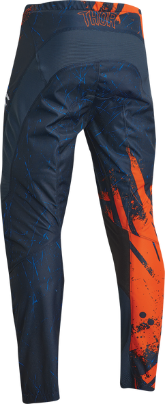 THOR Youth Sector Gnar Pants - Midnight/Orange - 18 2903-2219