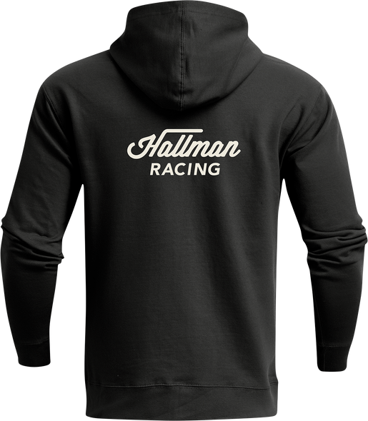 THOR Hallman Heritage Zip-Up Sweatshirt - Black - Large 3050-6334