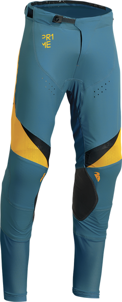 THOR Prime Rival Pants - Teal/Yellow - 38 2901-10172