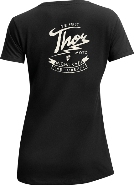 THOR Women's Thunder T-Shirt - Black - Medium 3031-4115