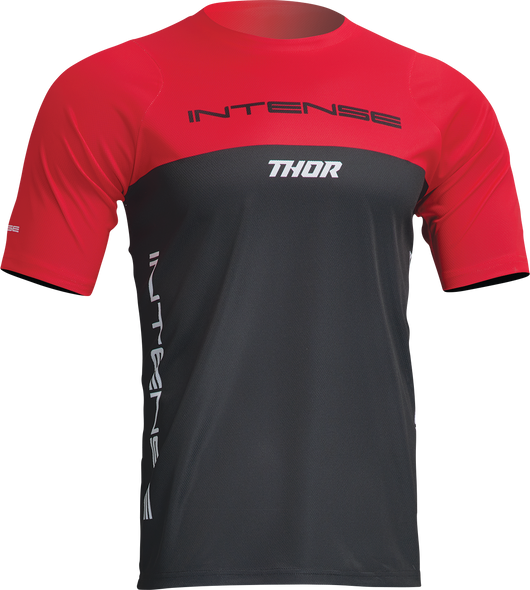 THOR Intense Assist Censis Jersey - Short-Sleeve - Red/Black - XL 5020-0208