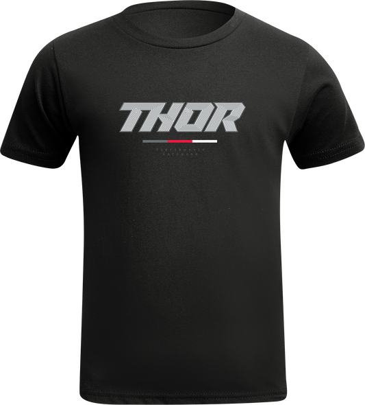 THOR Youth Corpo T-Shirt - Black - Small 3032-3613