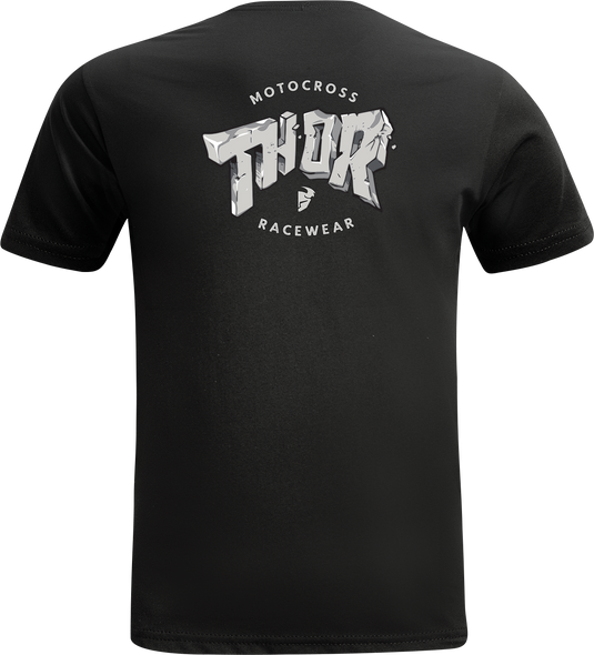 THOR Youth Stone T-Shirt - Black - Large 3032-3585