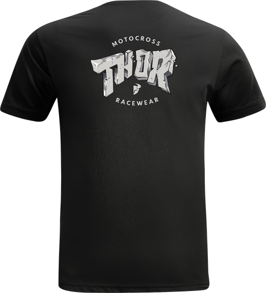 THOR Youth Stone T-Shirt - Black - Medium 3032-3584