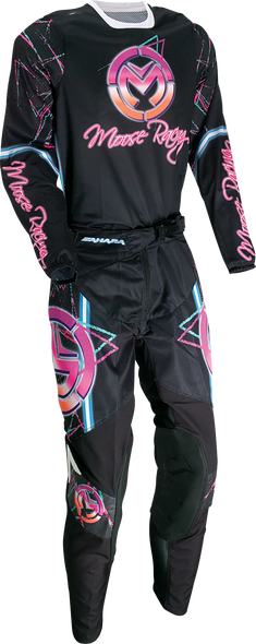MOOSE RACING Sahara Jersey - Pink/Black - 3XL 2910-7455