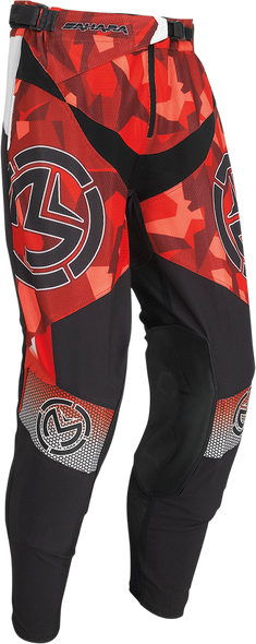 MOOSE RACING Sahara Pants - Red/Black - 38 2901-10383