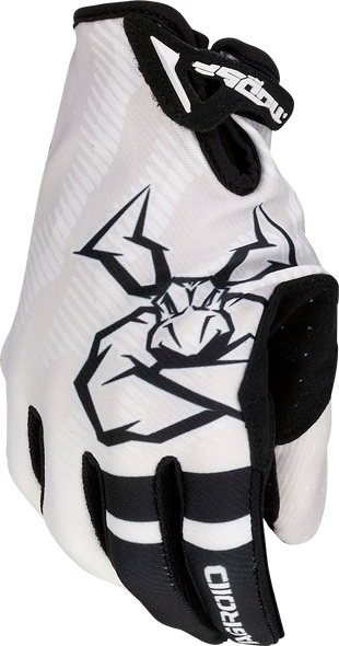 MOOSE RACING Agroid* Pro Gloves - White - Small 3330-7590