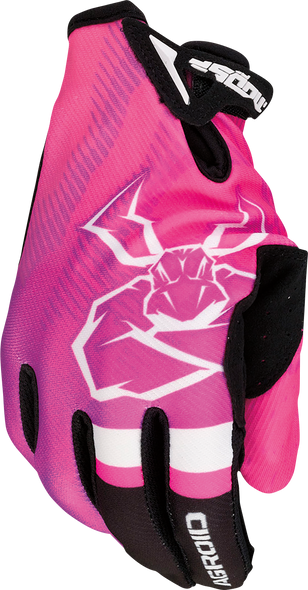 MOOSE RACING Agroid* Pro Gloves - Pink - Medium 3330-7603