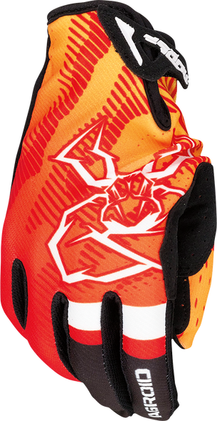 MOOSE RACING Agroid* Pro Gloves - Orange - Small 3330-7578