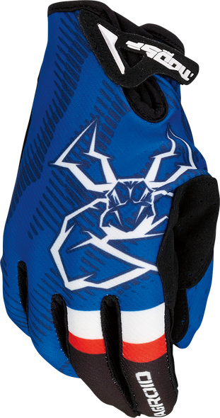 MOOSE RACING Agroid* Pro Gloves - Blue - 2XL 3330-7570
