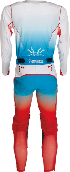 MOOSE RACING Agroid Jersey - Red/White/Blue - Large 2910-6990