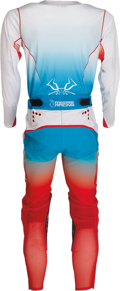 MOOSE RACING Agroid Jersey - Red/White/Blue - Medium 2910-6989