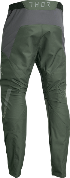 THOR Terrain In-the-Boot Pants - Army Green/Charcoal - 34 2901-10432