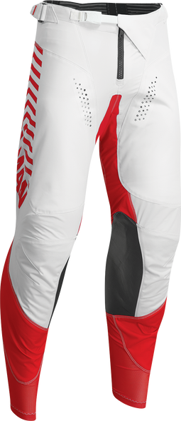 THOR Hallman Differ Slice Pants - White/Red - 42 2901-10311
