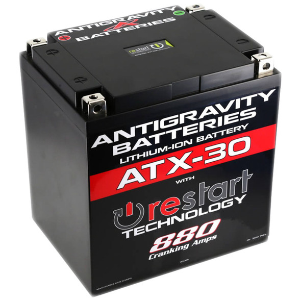 lithium battery 880cca 12 volt 5.75lbs. ag-atx30-rs