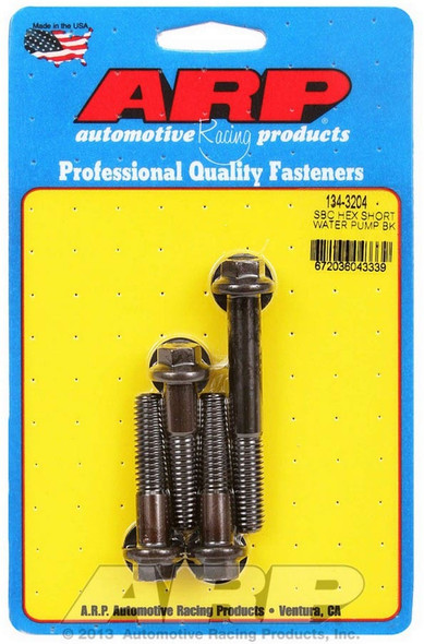 sbc 6pt short w/p bolt kit 134-3204