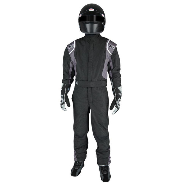 suit precision ii 6x- small black/grey 20-pry-ng-6xs