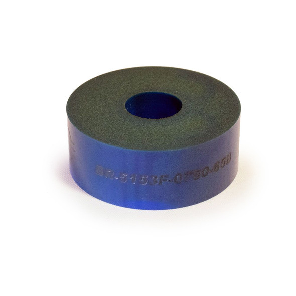 bump rubber .750in thick 2in od x .50in id blue re-br-5150f-0750-65b