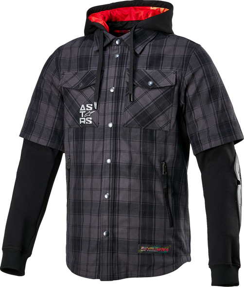 ALPINESTARS MSE Tartan Jacket - Gray/Black - Large 4300424-9610-L