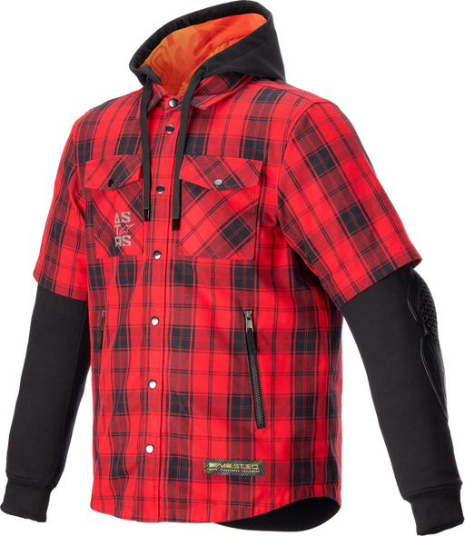ALPINESTARS MSE Tartan Jacket - Red/Black - XL 4300424-3136-XL
