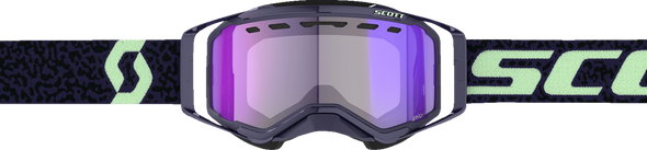 SCOTT Prospect Snow Cross Goggle - Dark Purple/Mint - Light Sensitive Blue Chrome 278603-7696307