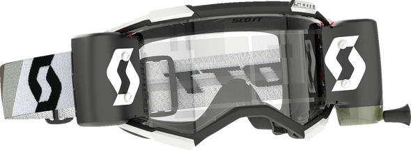 SCOTT Fury WFS Goggle - Premium Black/White - Clear 278596-7702113