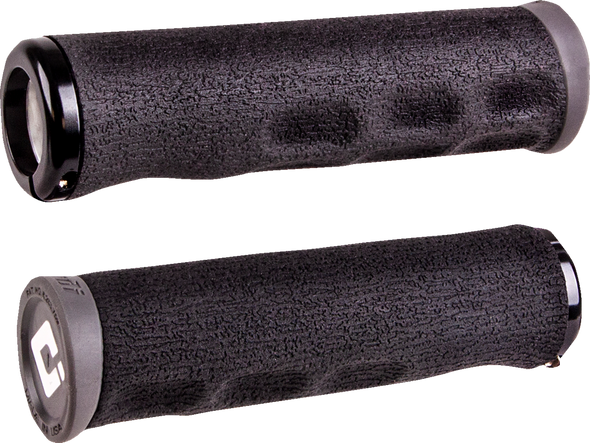 ODI F-1 Series v2.1 Grips - Lock-on - Tinker Juarez Signature Dread Lock - Black D36DLB-B