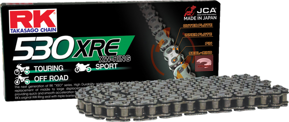 RK 530 XRE - Connecting Link - Rivet 530XRE-RL