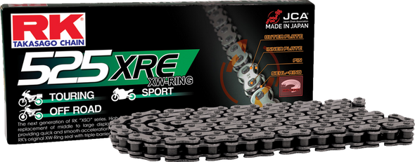 RK 525 XRE - Connecting Link - Rivet 525XRE-RL