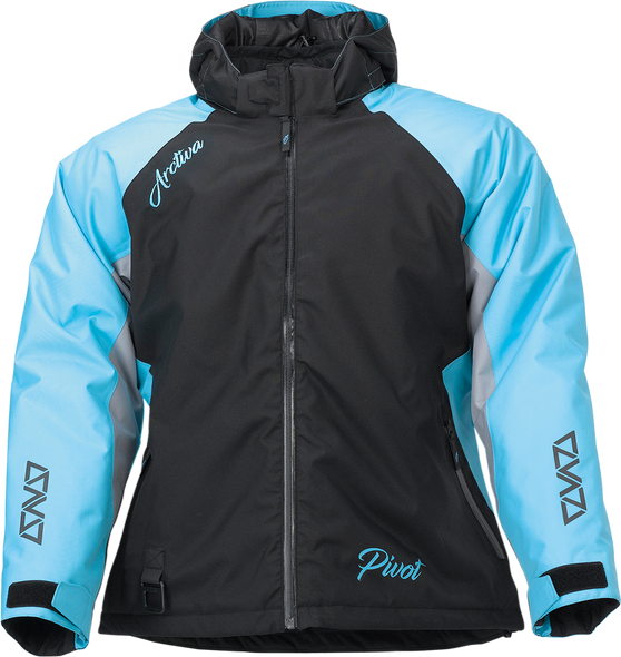 ARCTIVA Women's Pivot 5 Hooded Jacket - Black - 2XL 3121-0801