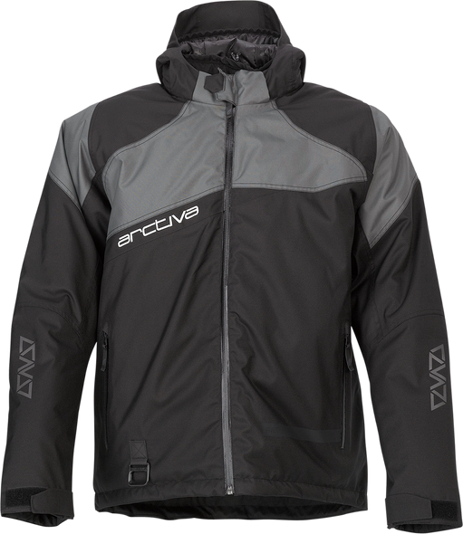 ARCTIVA Pivot 5 Hooded Jacket - Black/Gray - 3XL 3120-2059