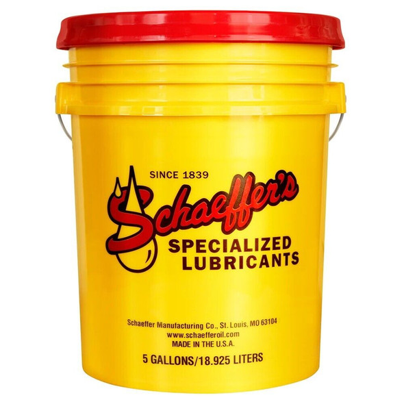 Schaeffer's 158 Moly Pure Synthetic Compressor Oil 5-Gallon Pail ISO 32