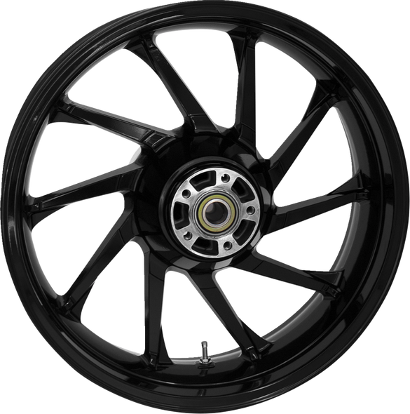 COASTAL MOTO Wheel - Hurricane 3D - Rear - Single Disc/without ABS - Black 3D-HUR185SB