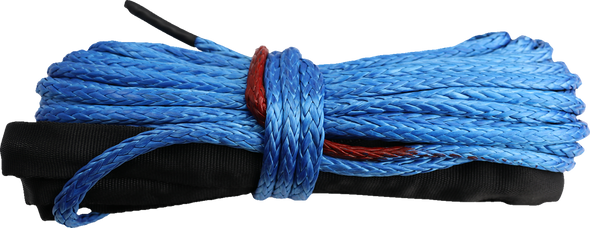 KFI PRODUCTS Winch Rope - Synthetic - Blue - 15/64" x 38' SYN23-B38